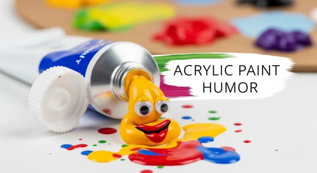 Acrylic Paint Humor
