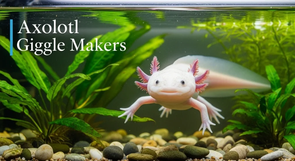 Axolotl giggle makers