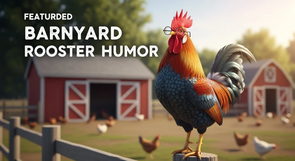 Barnyard Rooster Humor