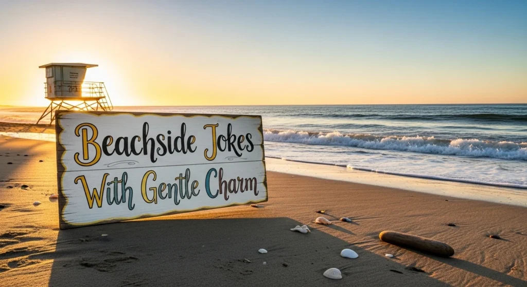 Beachside Jokes With Gentle Charm