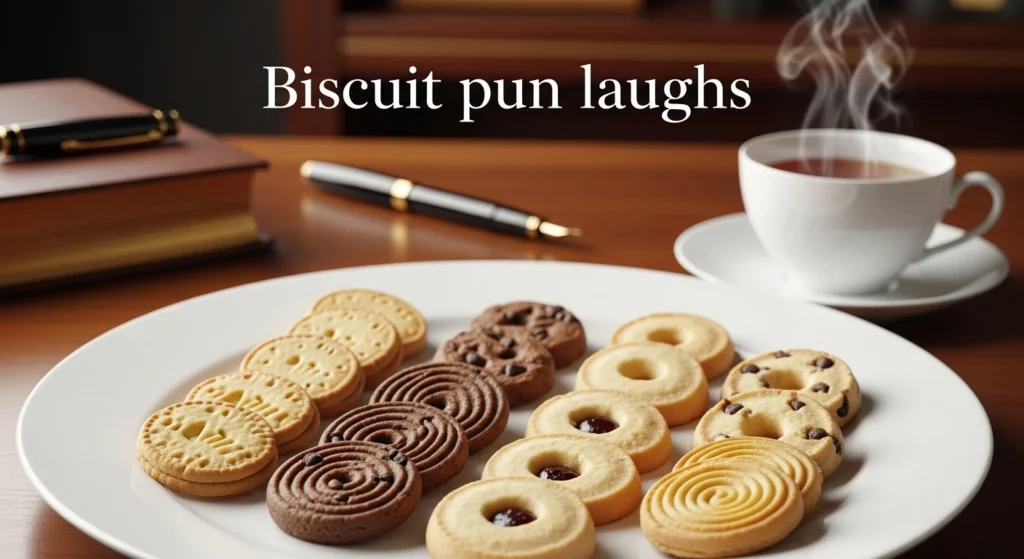 Biscuit pun laughs