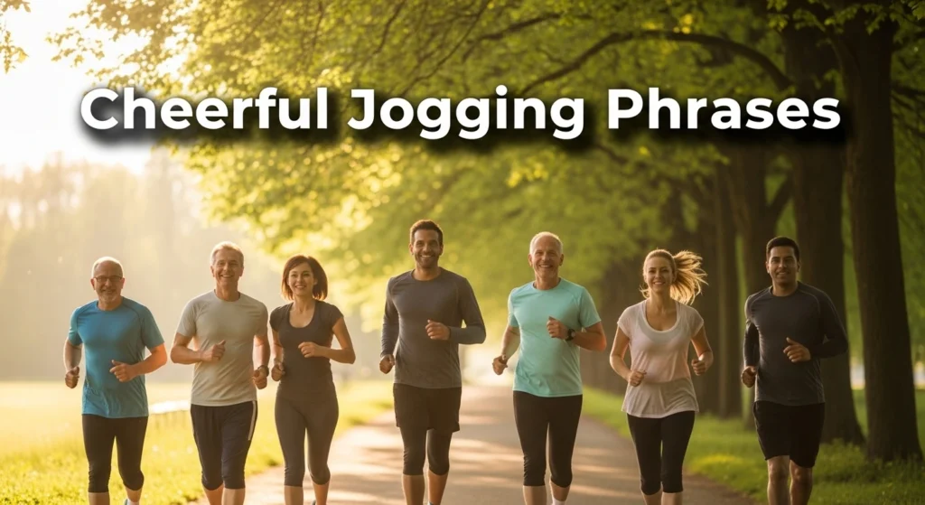 Cheerful Jogging Phrases