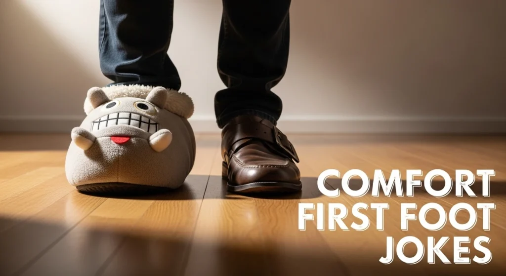 Comfort First Foot Jokes