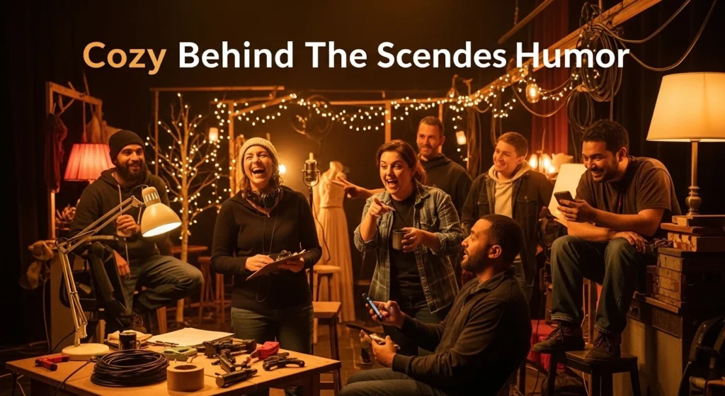 Cozy Behind The Scenes Humor