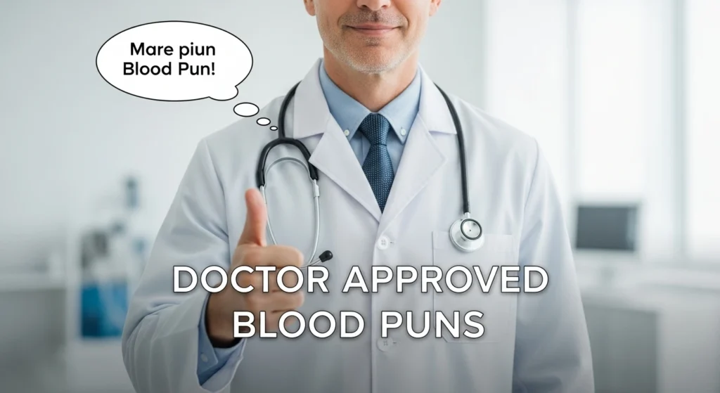 Doctor Approved Blood Puns