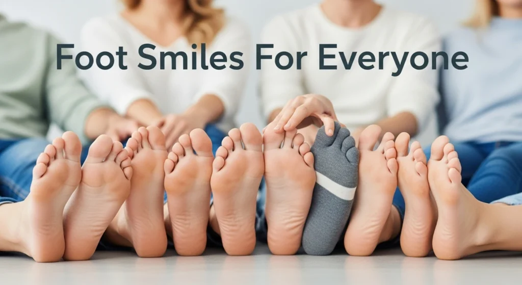 Foot Smiles For Everyone