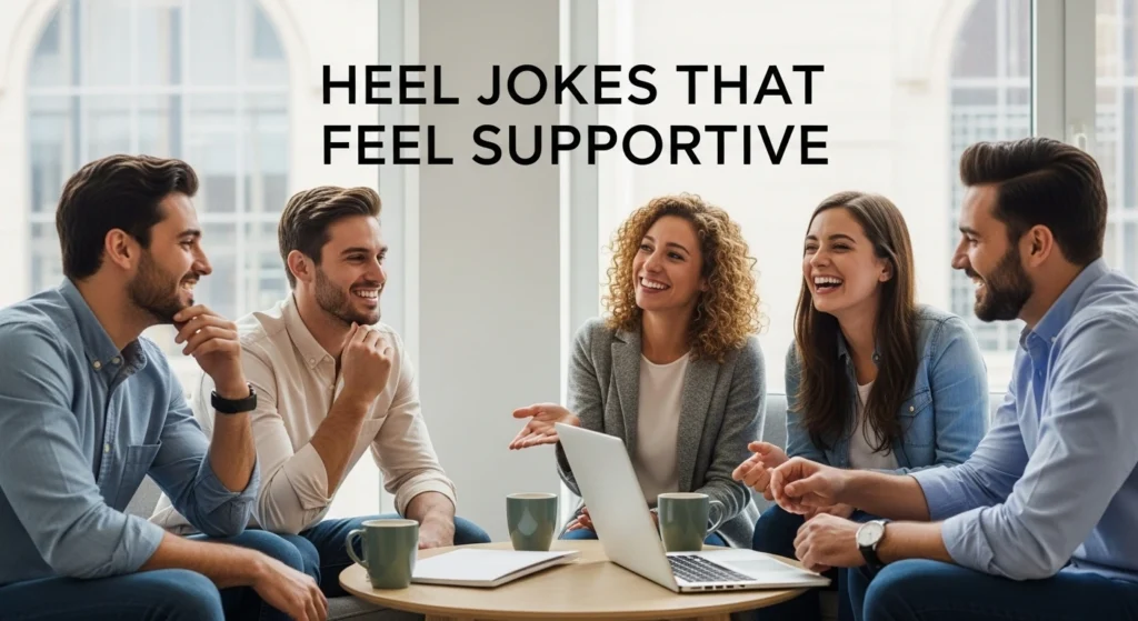 Heel Jokes That Feel Supportive