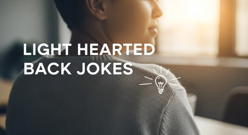 Light Hearted Back Jokes