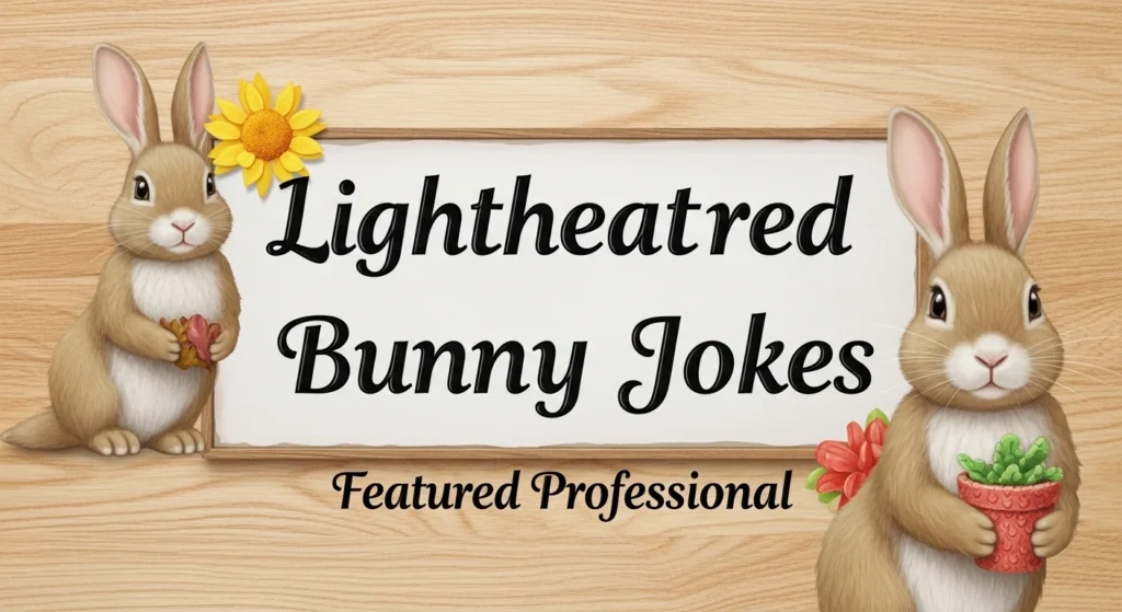 Lighthearted Bunny Jokes