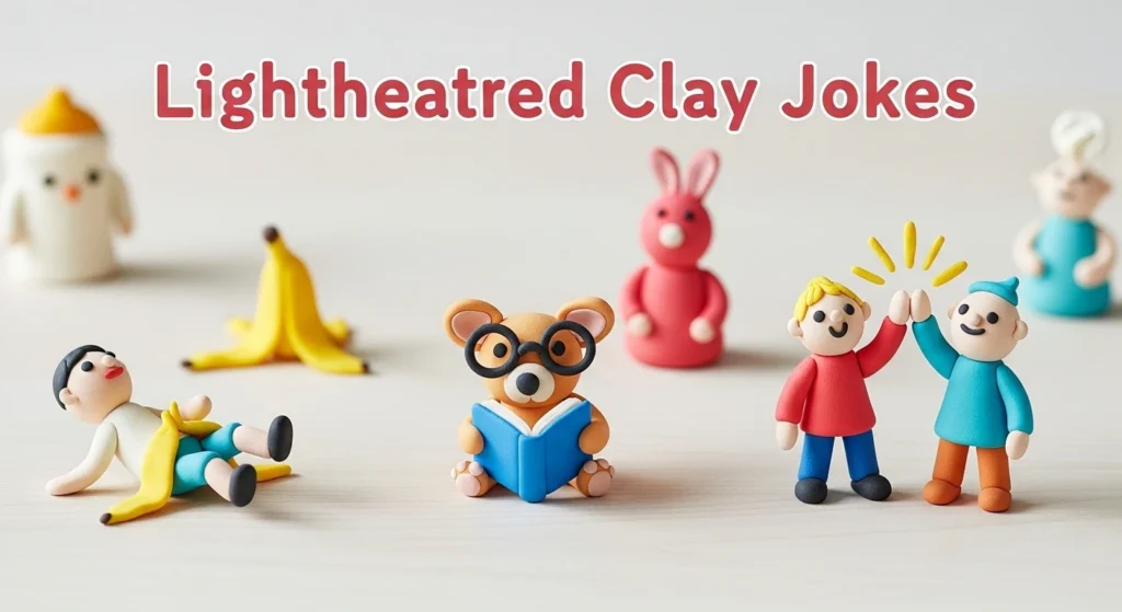 Lighthearted Clay Jokes