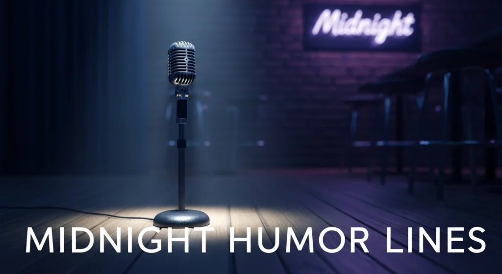 Midnight Humor Lines