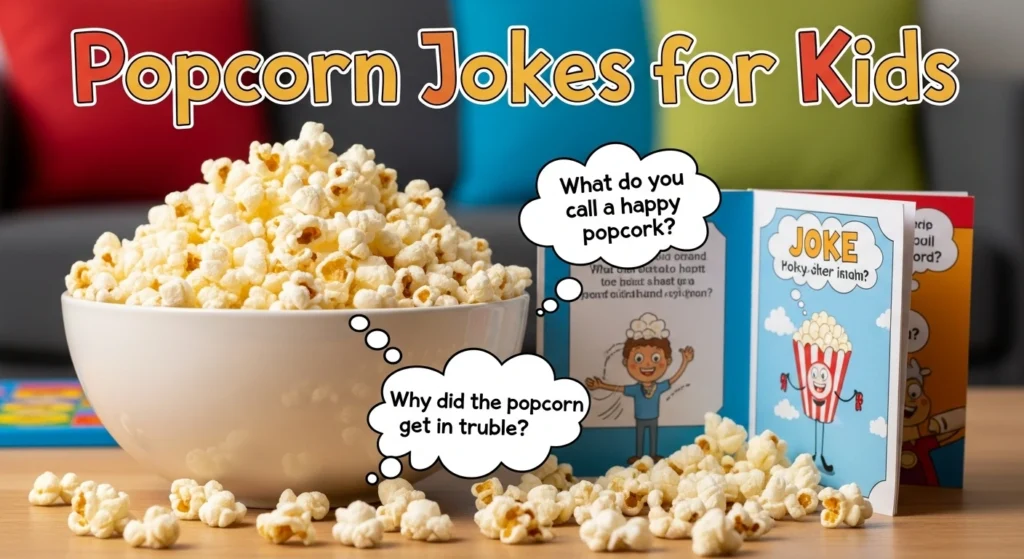 Popcorn jokes for kids