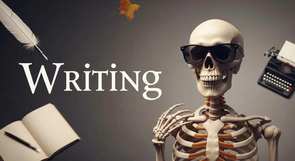 Skeleton puns for captions