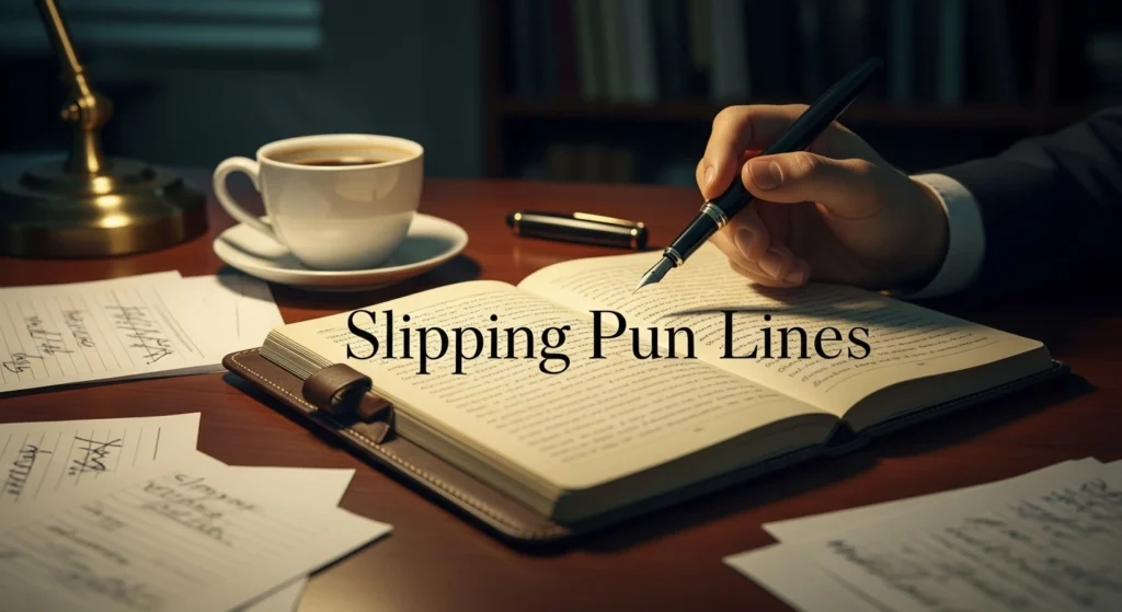 Slipping Pun Lines