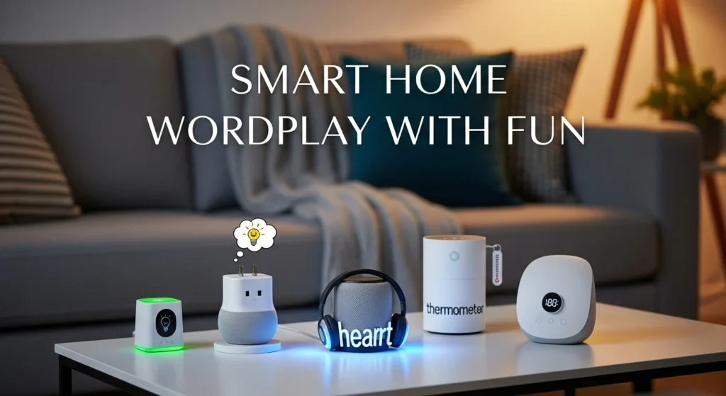 Smart Home Wordplay with Fun