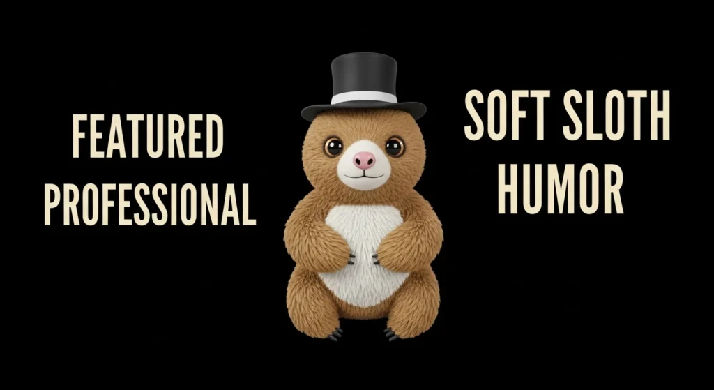 Soft Sloth Humor