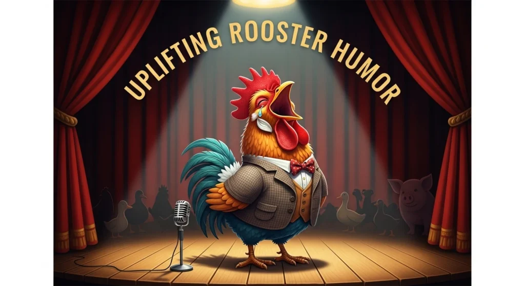 Uplifting Rooster Humor