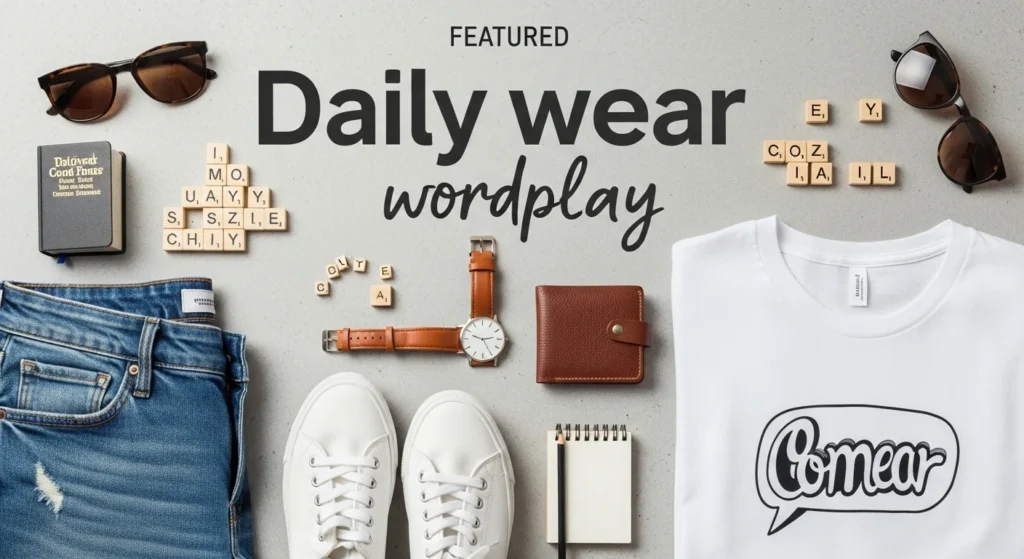 Daily wear wordplay