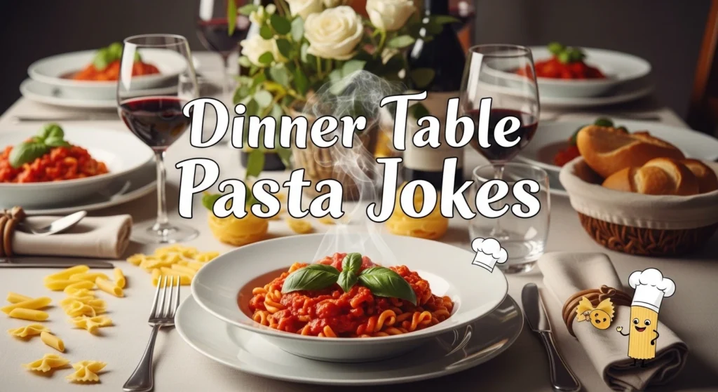 Dinner Table Pasta Jokes