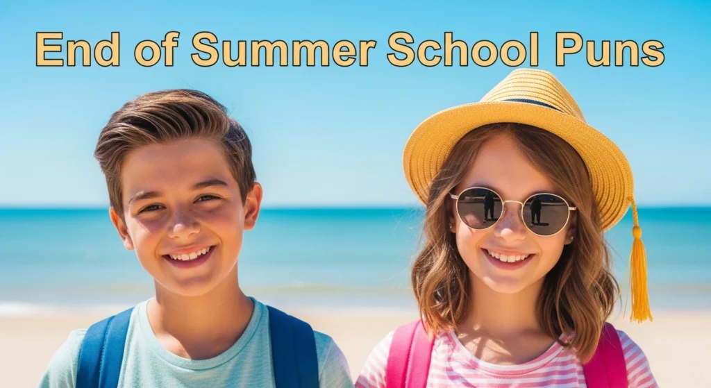 End of Summer School Puns