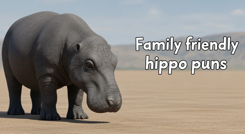 Family friendly hippo puns