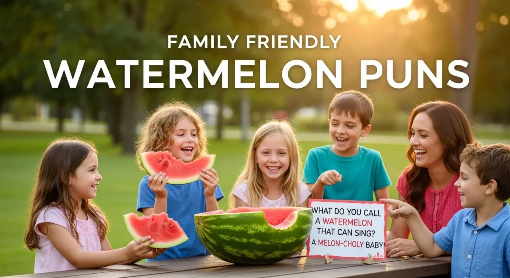 Family Friendly Watermelon Puns