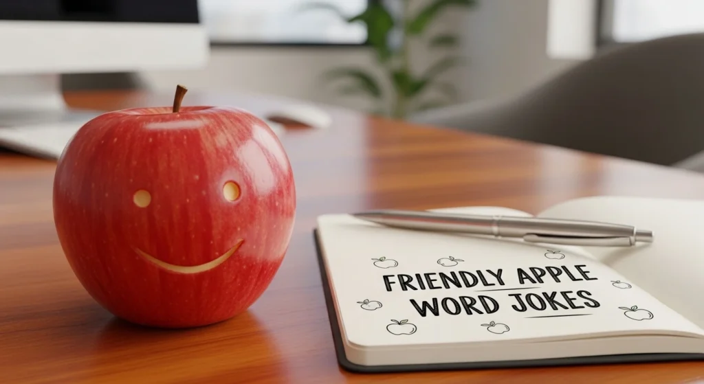 Friendly Apple Word Jokes