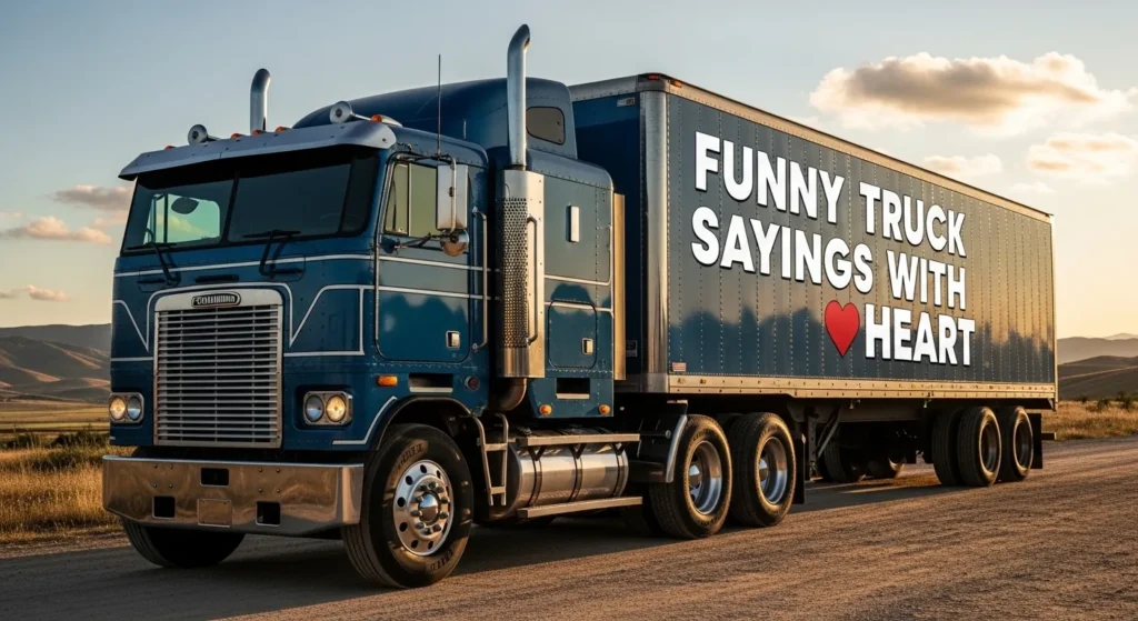 Funny Truck Sayings With Heart