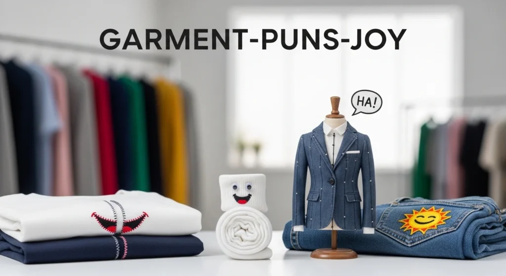 Garment puns joy