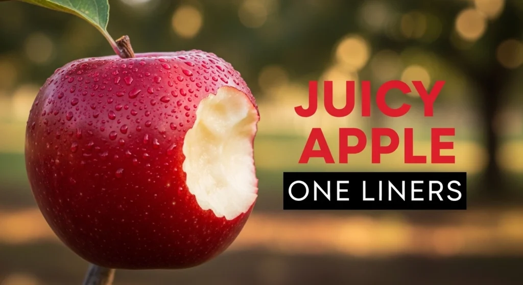 Juicy Apple One Liners