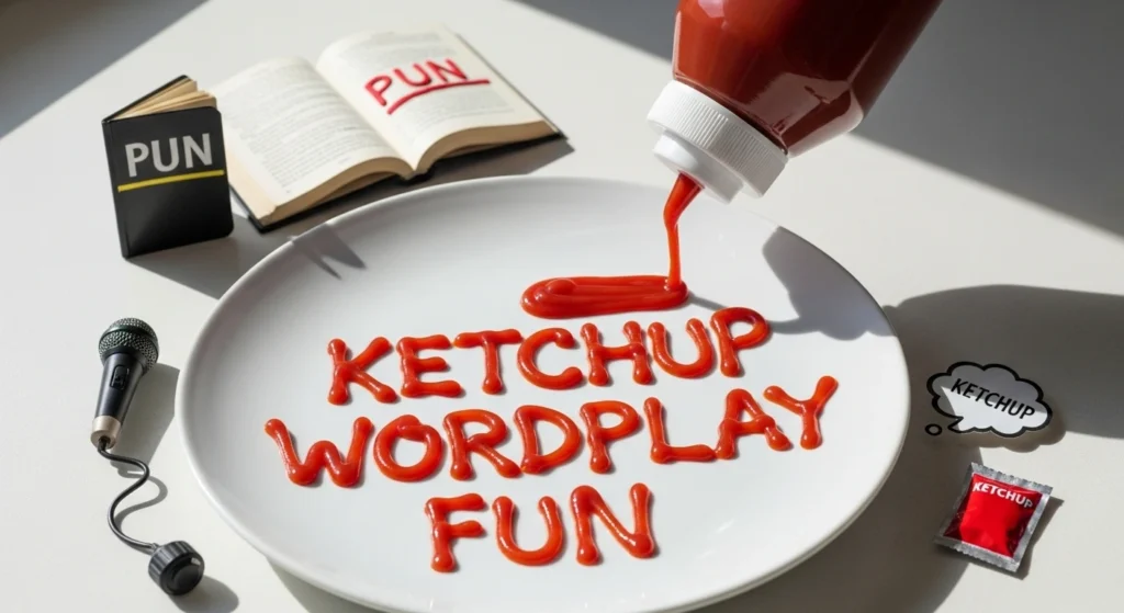 Ketchup Wordplay Fun