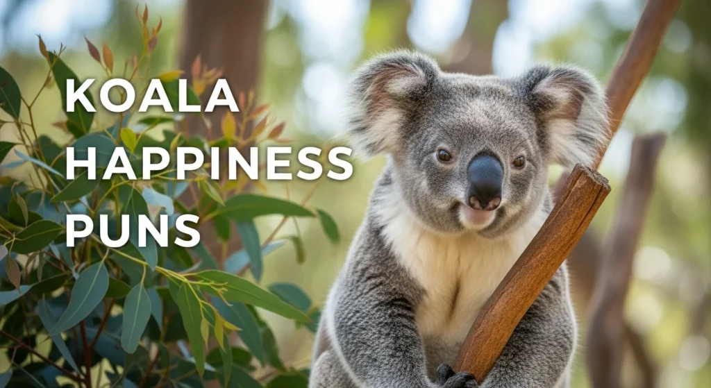 Koala Happiness Puns