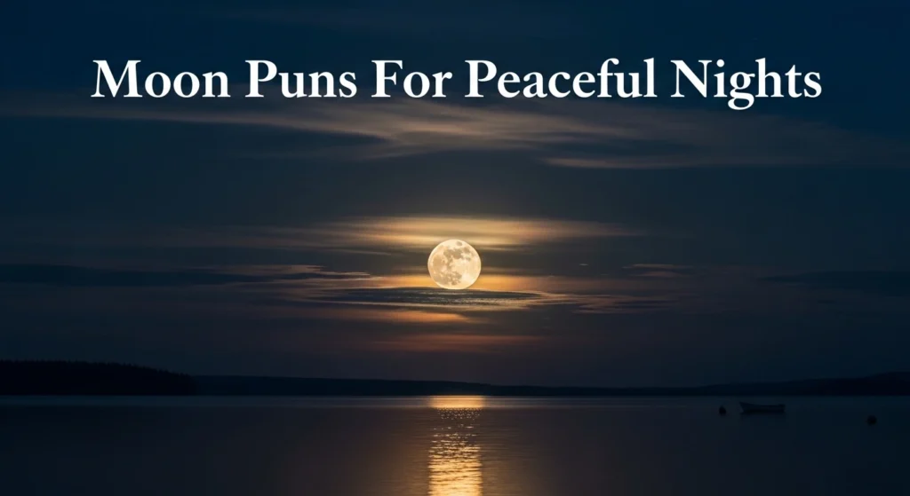 Moon Puns For Peaceful Nights