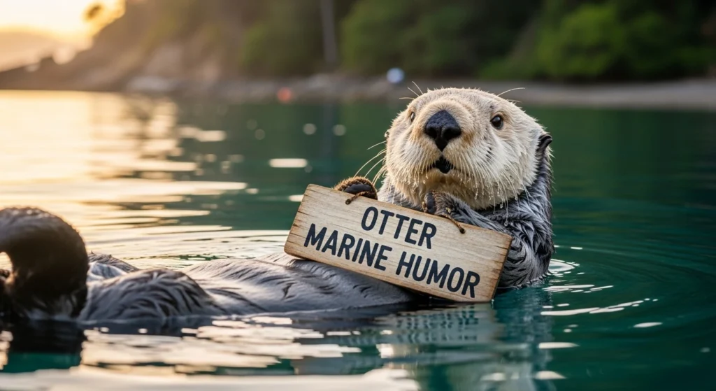 Otter marine humor