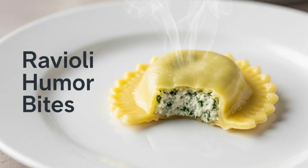 Ravioli Humor Bites