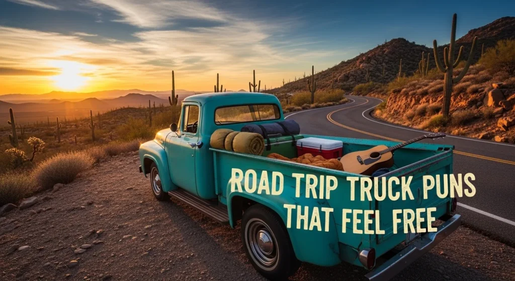 Road Trip Truck Puns That Feel Free