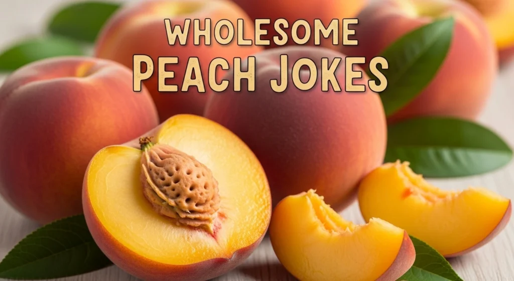 Wholesome Peach Jokes