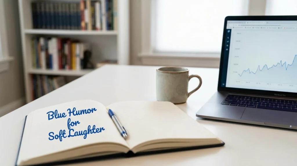 Blue Humor for Soft Laughter