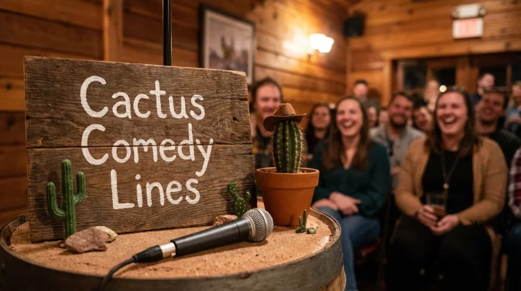 Cactus Comedy Lines