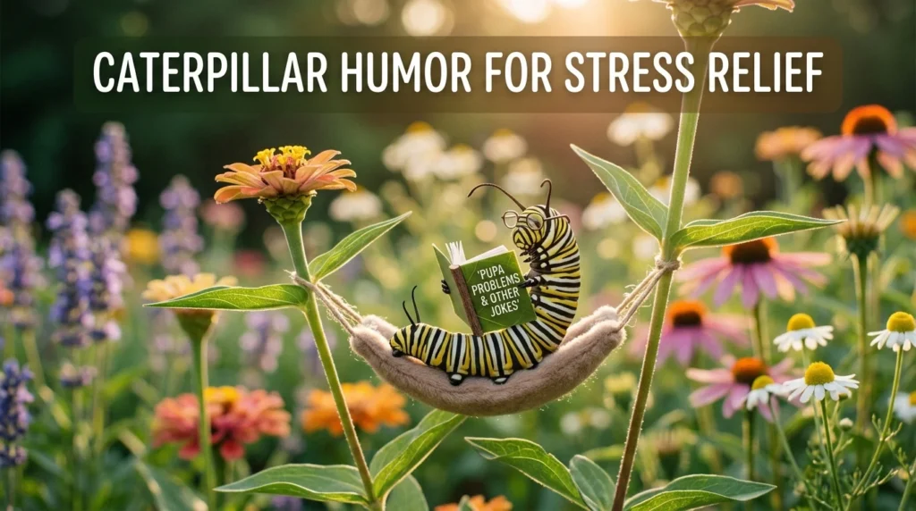 Caterpillar Humor for Stress Relief
