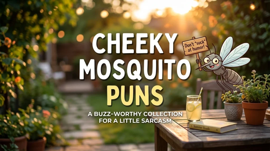 Cheeky Mosquito Puns