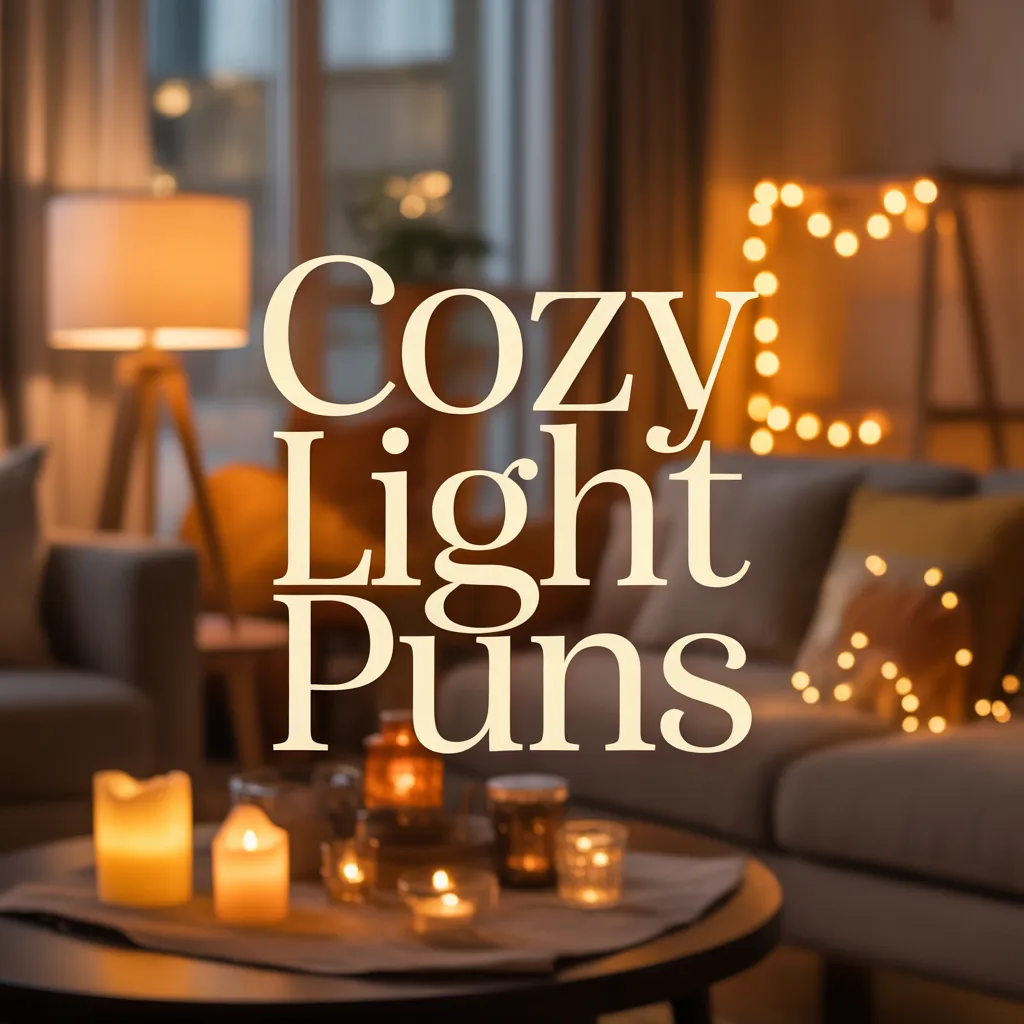Cozy Light Puns