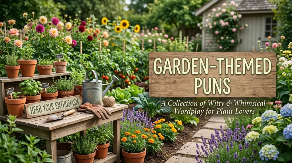 Garden Themed Puns