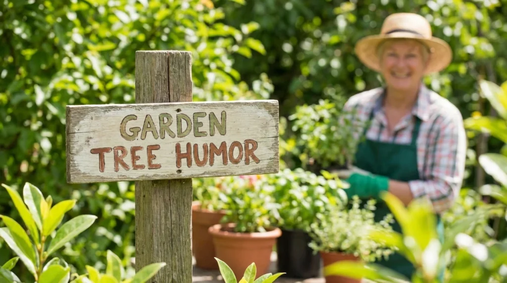 Garden Tree Humor
