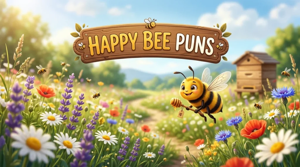 Happy Bee Puns