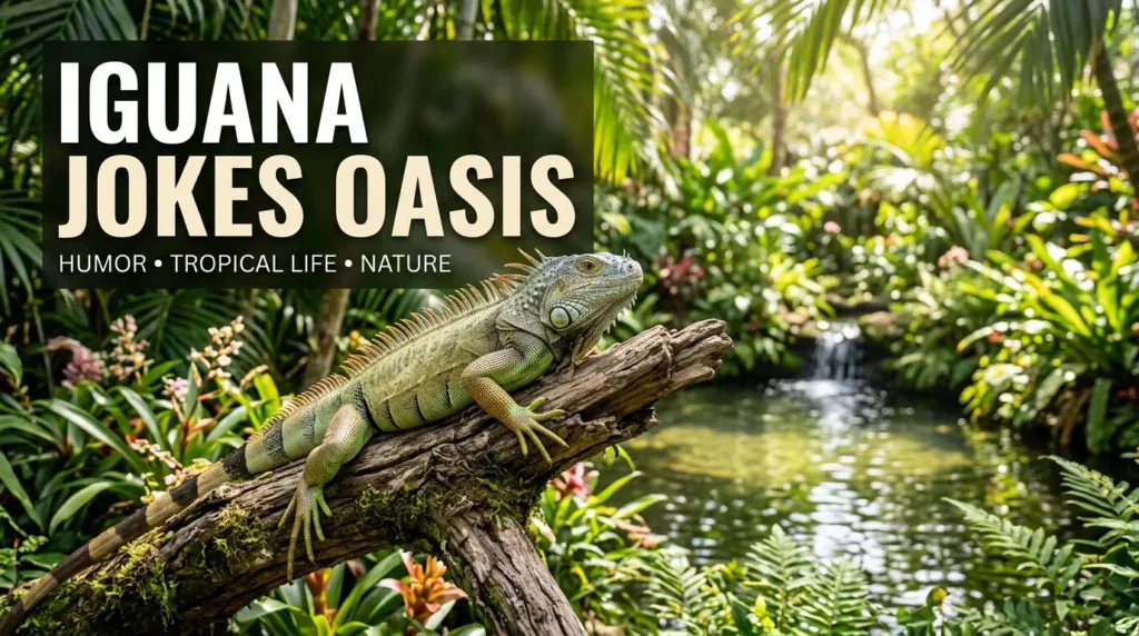 Iguana Jokes Oasis
