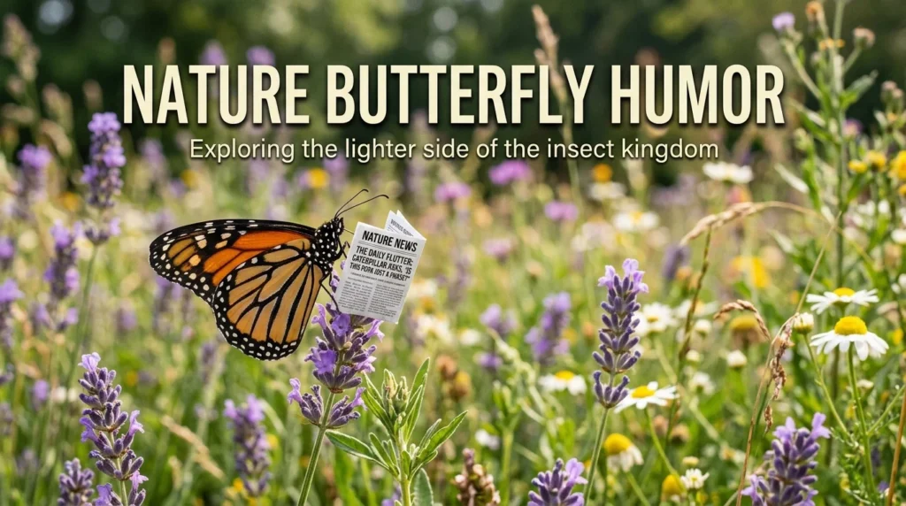 Nature Butterfly Humor