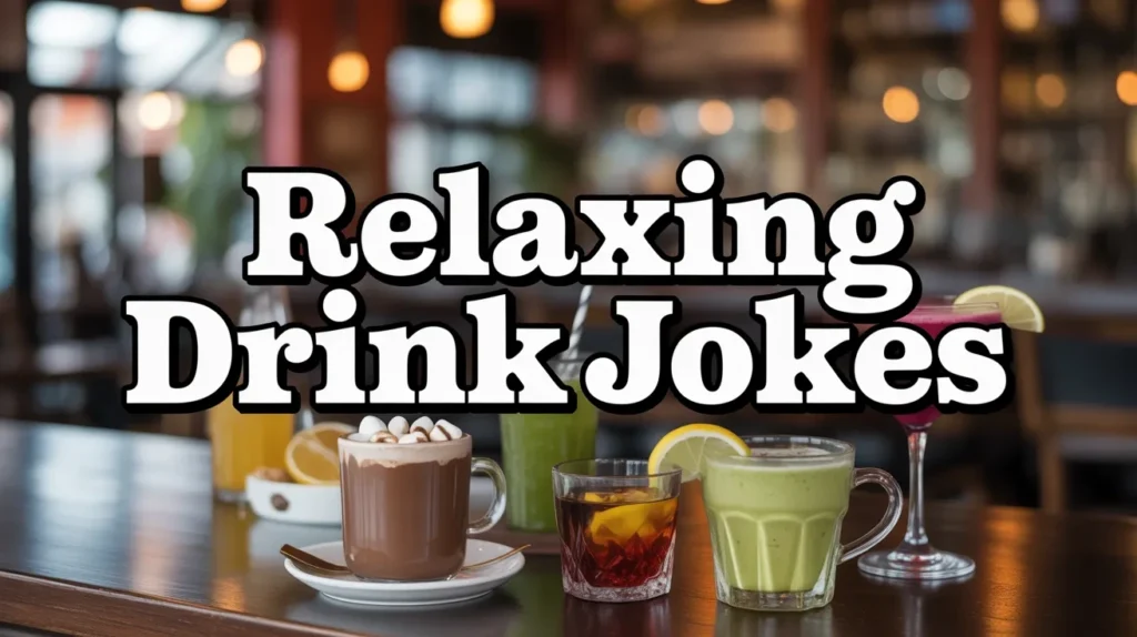 Relaxing Drink Jokes