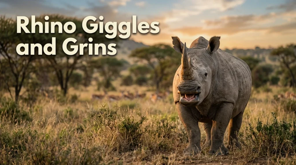 Rhino Giggles and Grins