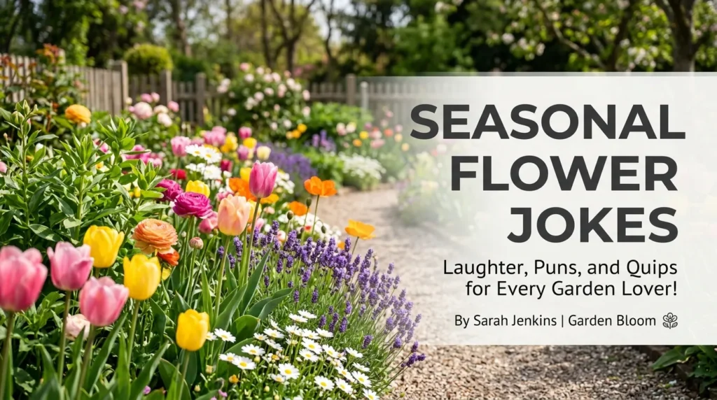 Seasonal Flower Jokes